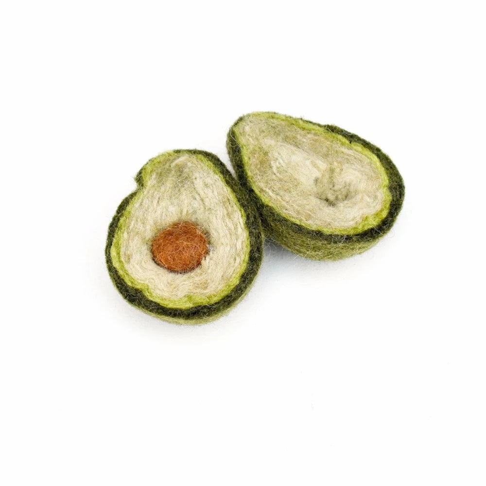 TARA TREASURES FELT AVOCADO SET