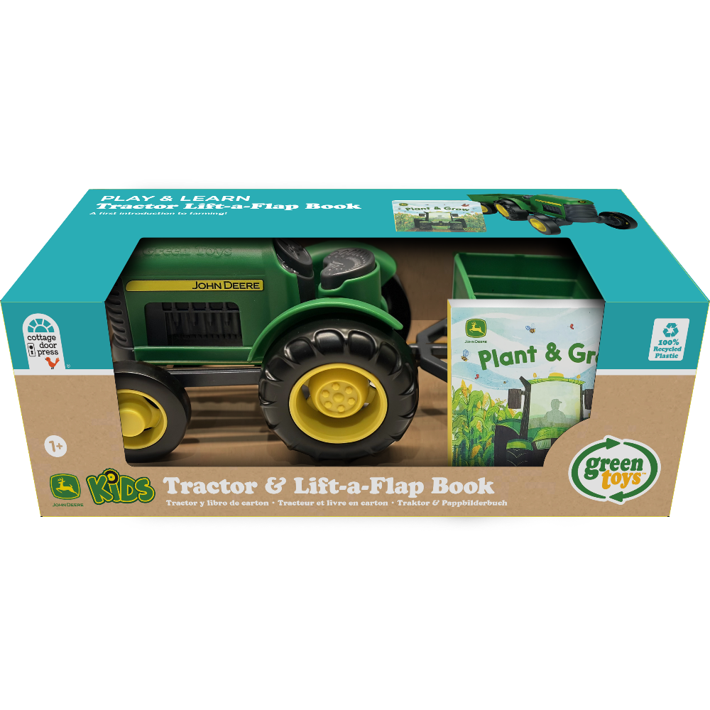 JOHN DEERE TRACTOR AND FLAP BOOK