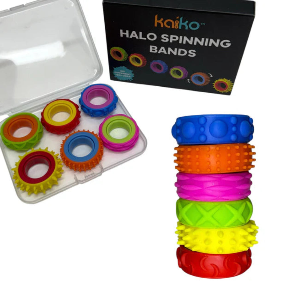 KAIKO HALO SPINNING BANDS RING