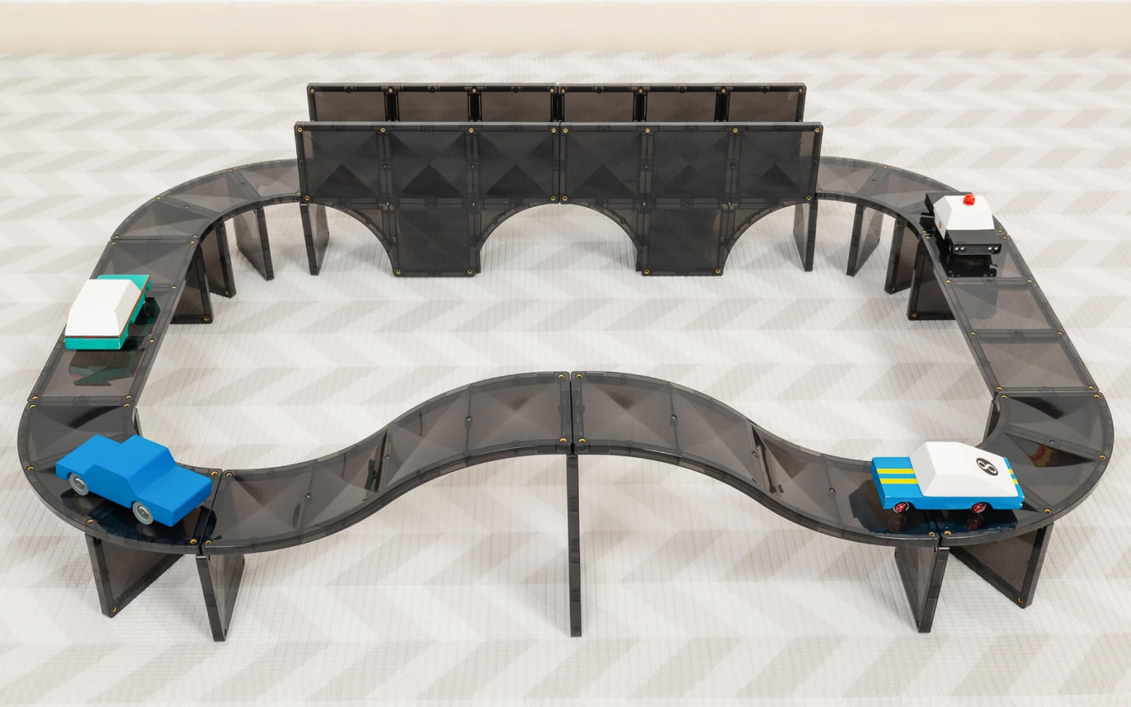 CONNETIX ROADS PACK 48 PIECE