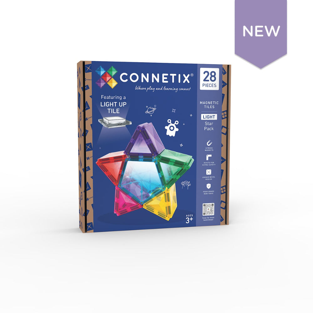 CONNETIX 28 PIECE LIGHT STAR PACK