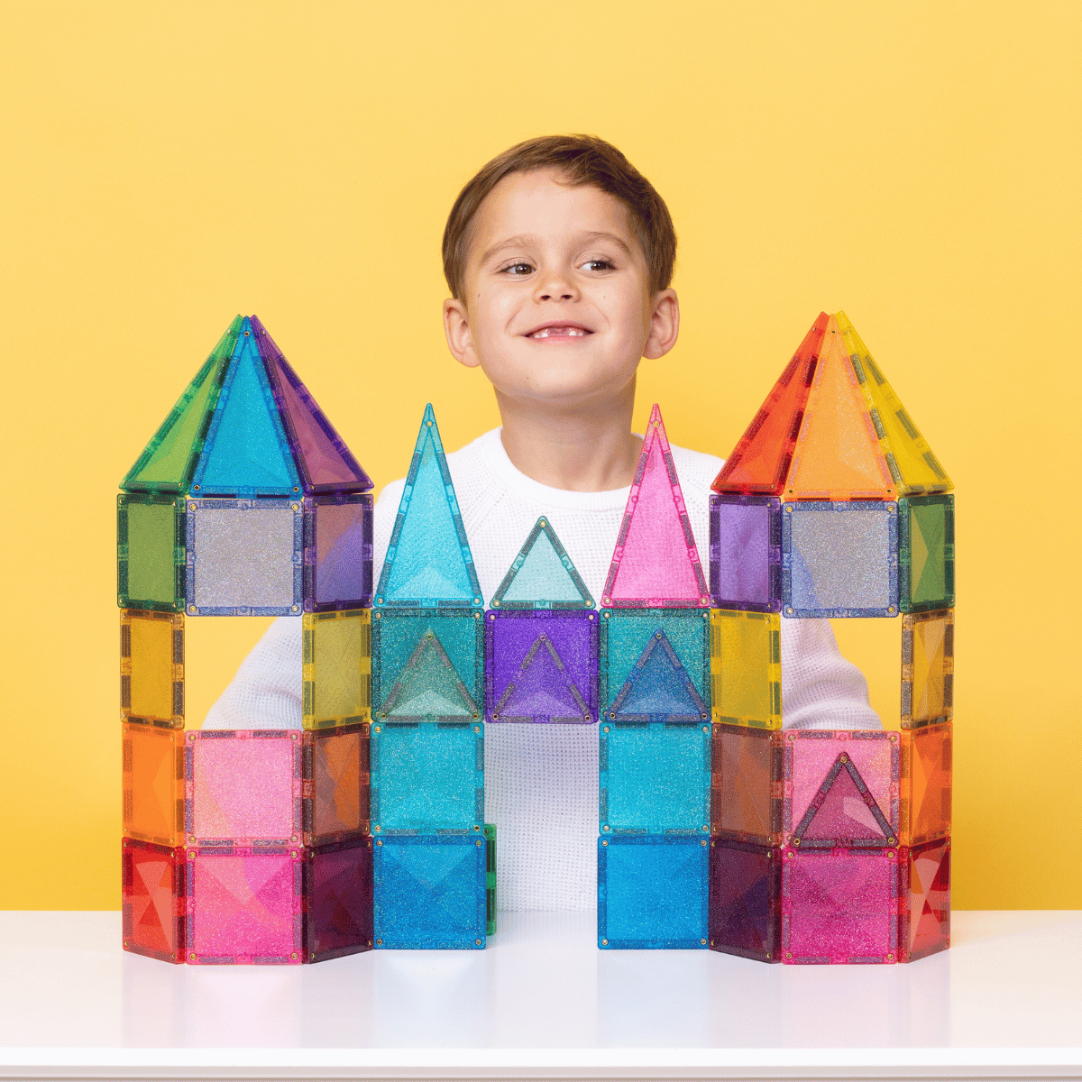 CONNETIX 48 PIECE GLITTER CASTLE PACK