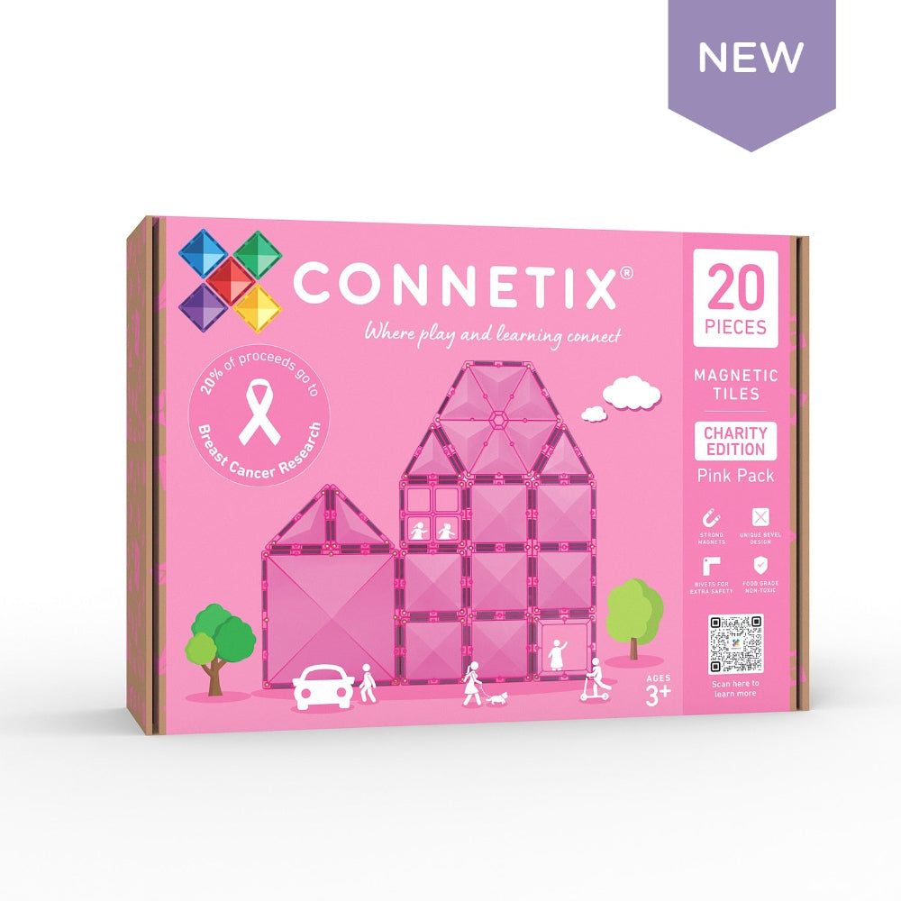 CONNETIX CHARITY PACK PINK 20PC