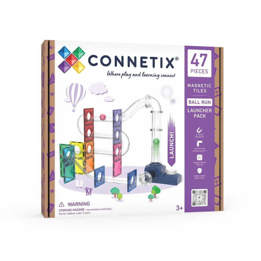 CONNETIX 47 PIECE BALL RUN LAUNCHER PACK