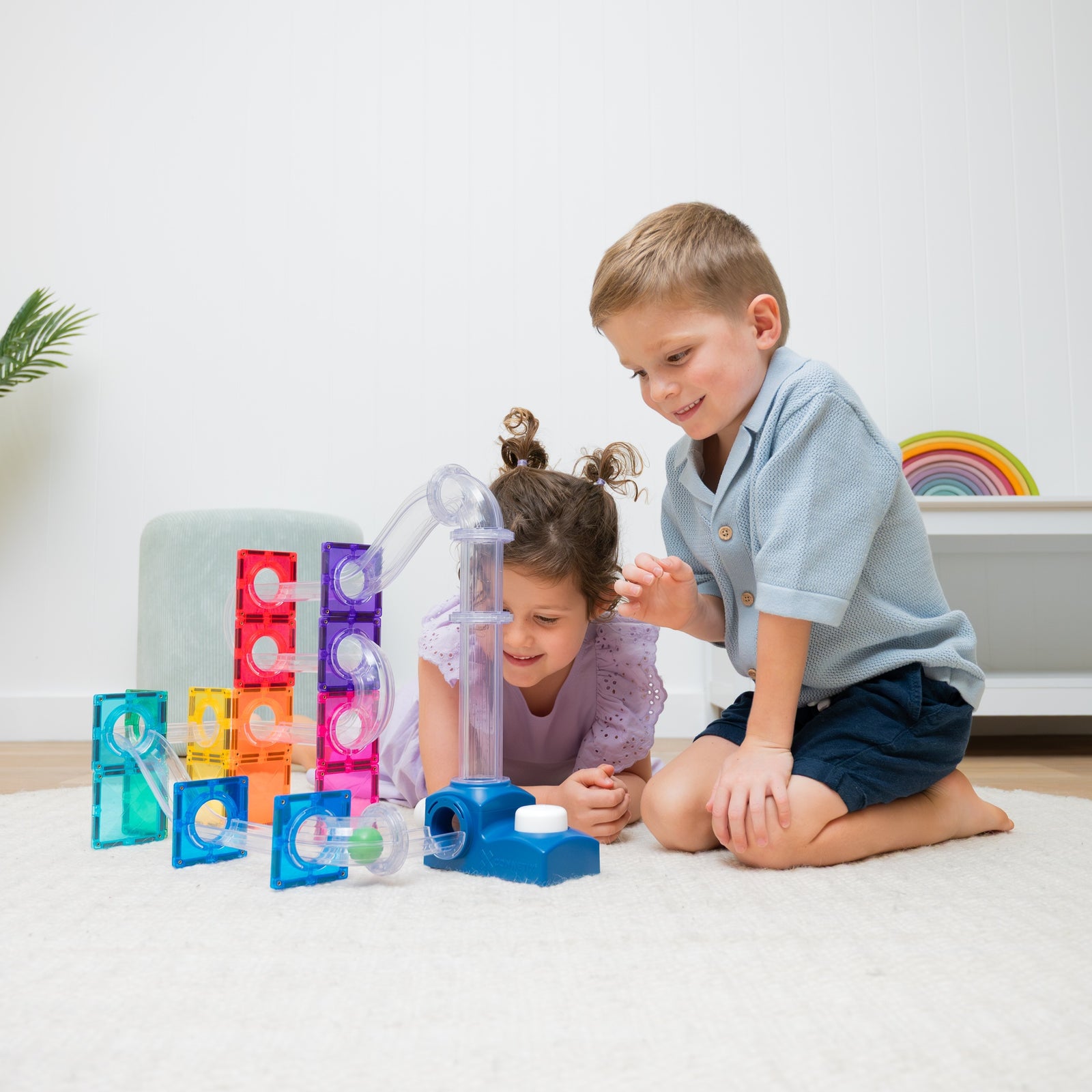 CONNETIX 47 PIECE BALL RUN LAUNCHER PACK