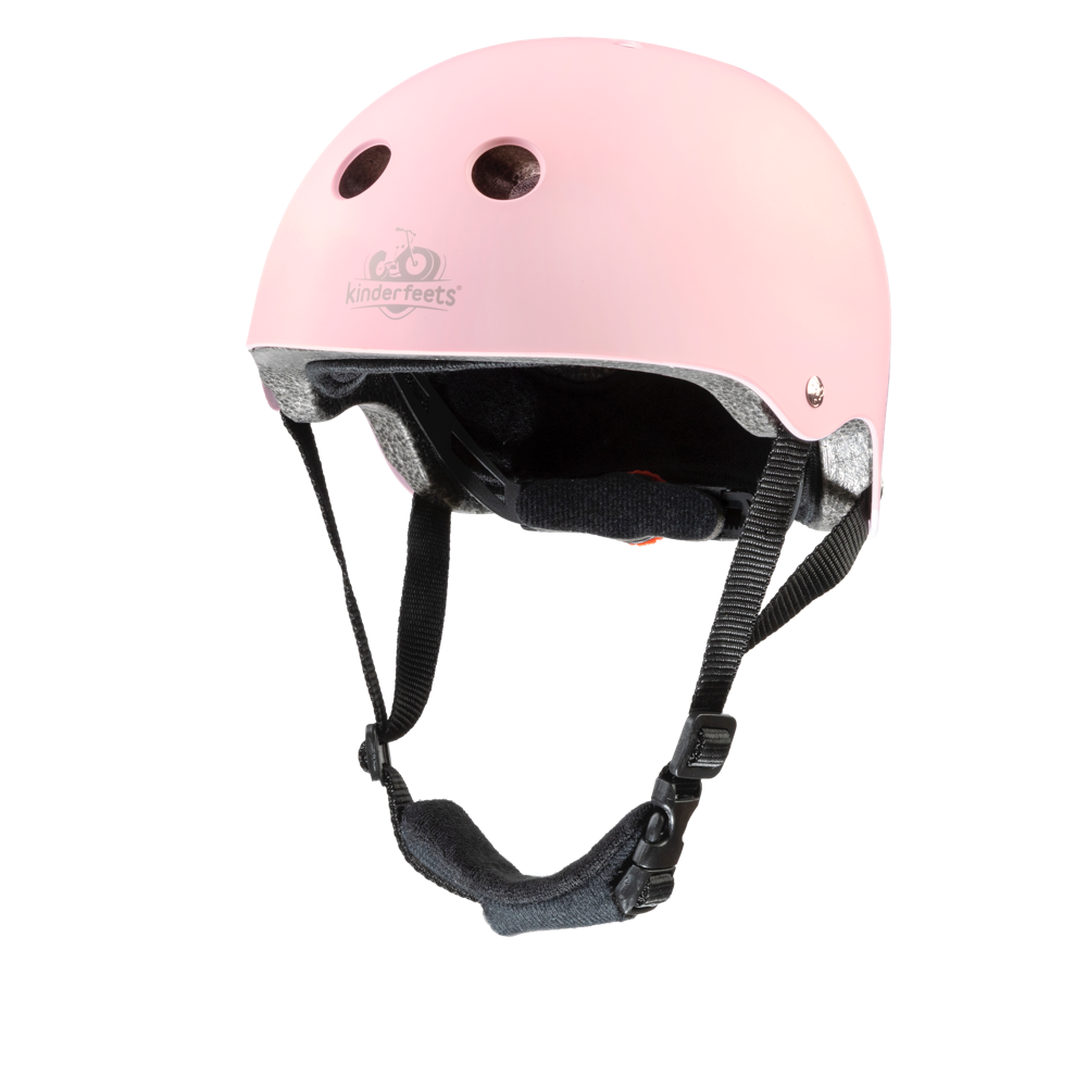 KINDERFEETS BIKE HELMET MATTE ROSE