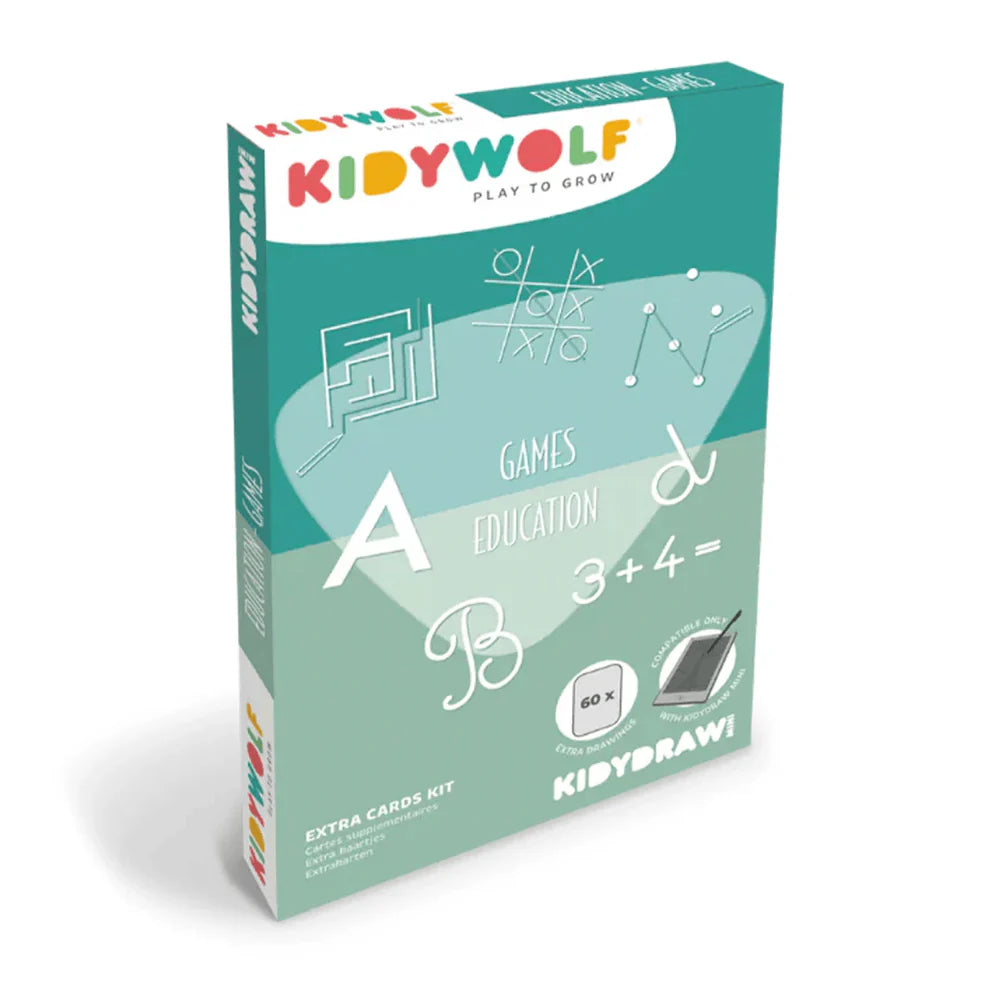 KIDYWOLF KIDYDRAW EDUCATION AND GAMES REFILL