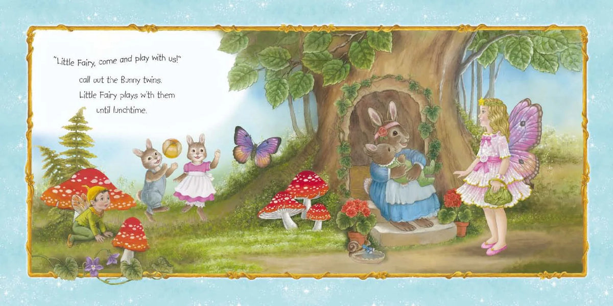 SHIRLEY BARBER LITTLE FAIRY'S BUSY DAY HARD BACK