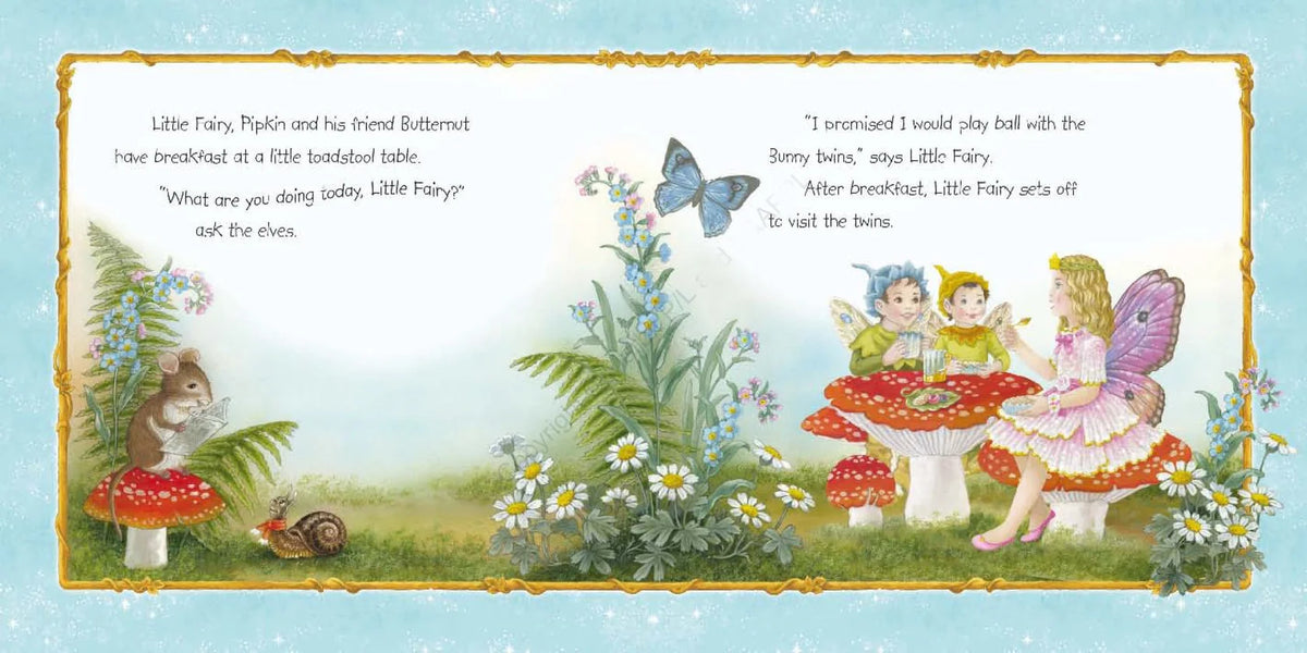 SHIRLEY BARBER LITTLE FAIRY'S BUSY DAY HARD BACK