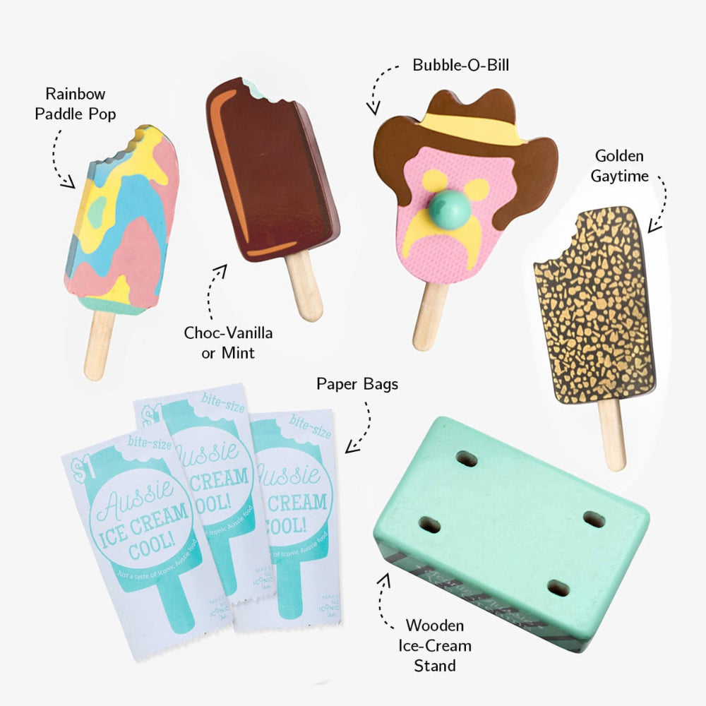 MAKE ME ICONIC AUSTRALIAN ICE CREAMS 8 PIECE SET