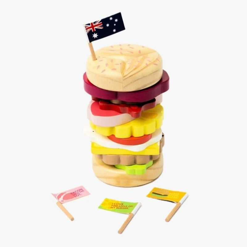 MAKE ME ICONIC BURGER STACK WITH THE LOT