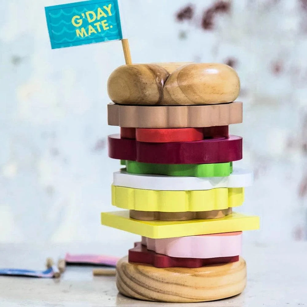 MAKE ME ICONIC BURGER STACK WITH THE LOT