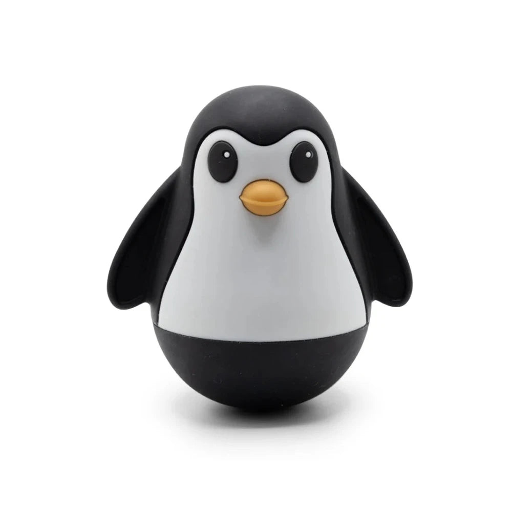 JELLYSTONE DESIGNS SILICONE PENGUIN WOBBLE BLACK
