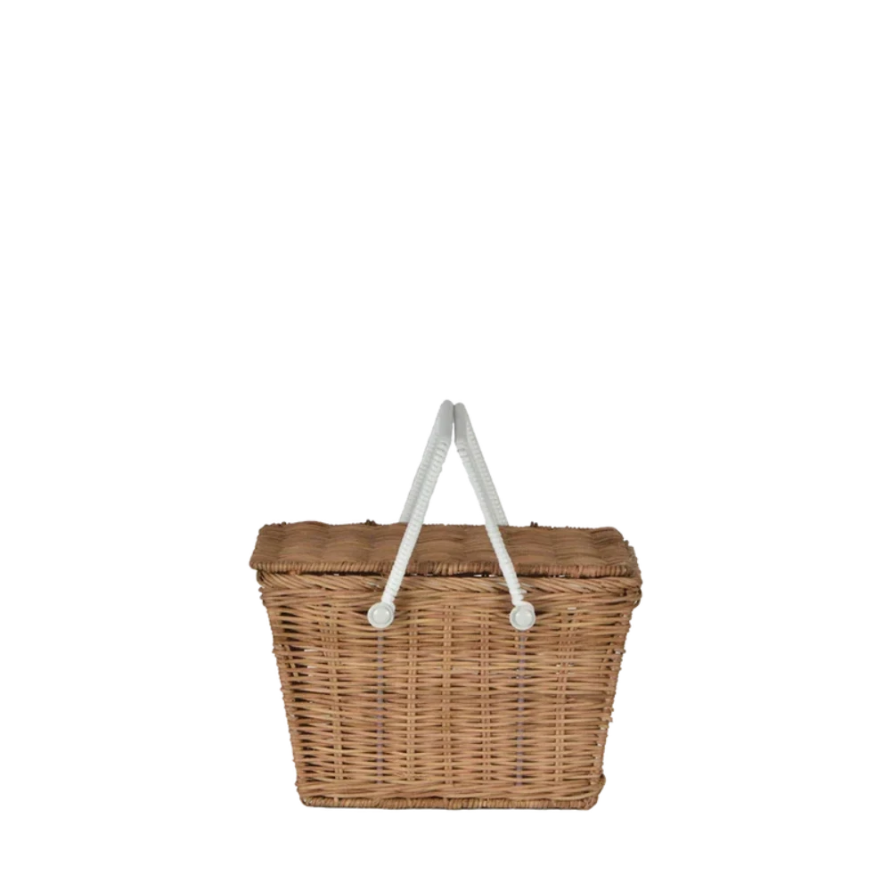 OLLIELLA PIKI RATTAN BASKET NATURAL