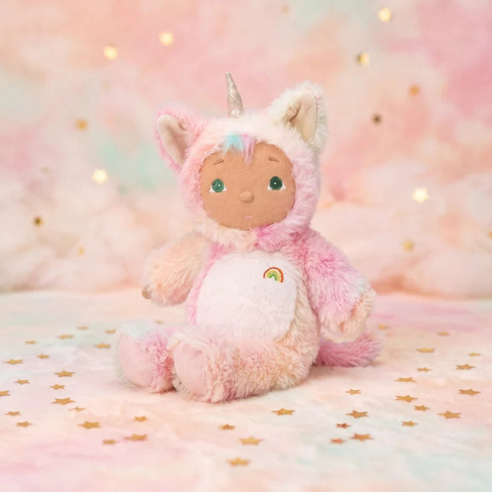 OLLIELLA COZY DAY DINKUM KITTYCORN POMPOM