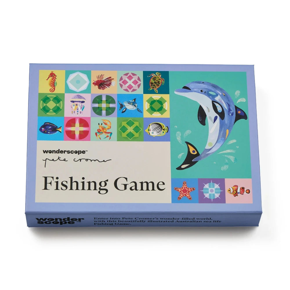 WONDERSCOPE MAGNETIC FISHING GAME PETE CROMER