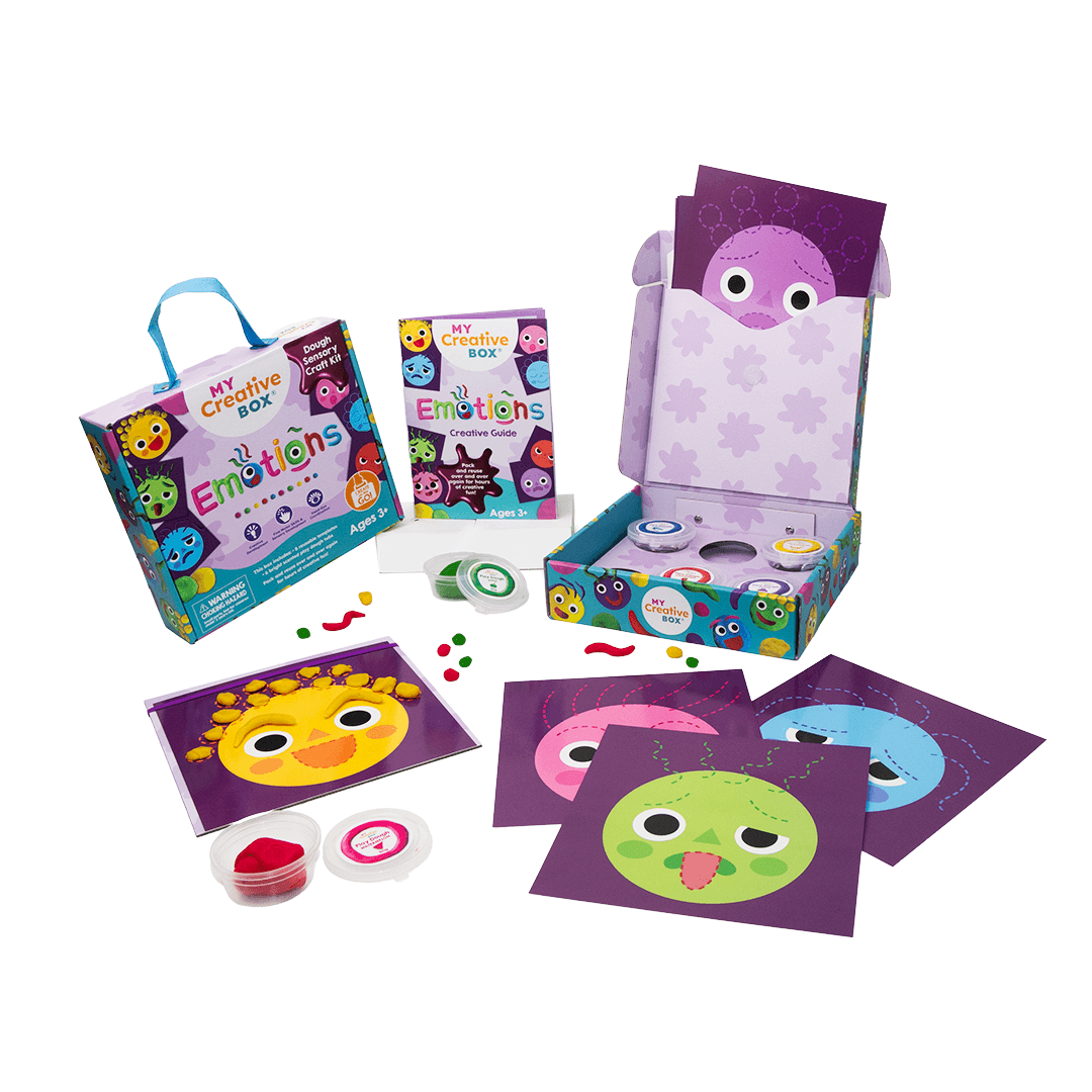 MY CREATIVE BOX EMOTIONS DOUGH SENSORY CRAFT BOX