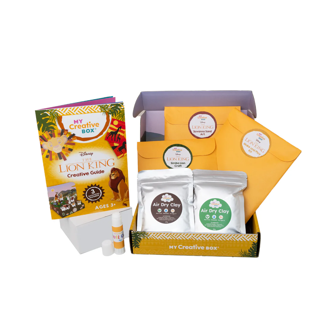 MY CREATIVE BOX THE LION KING CRAFT AND ACTIVITY BOX