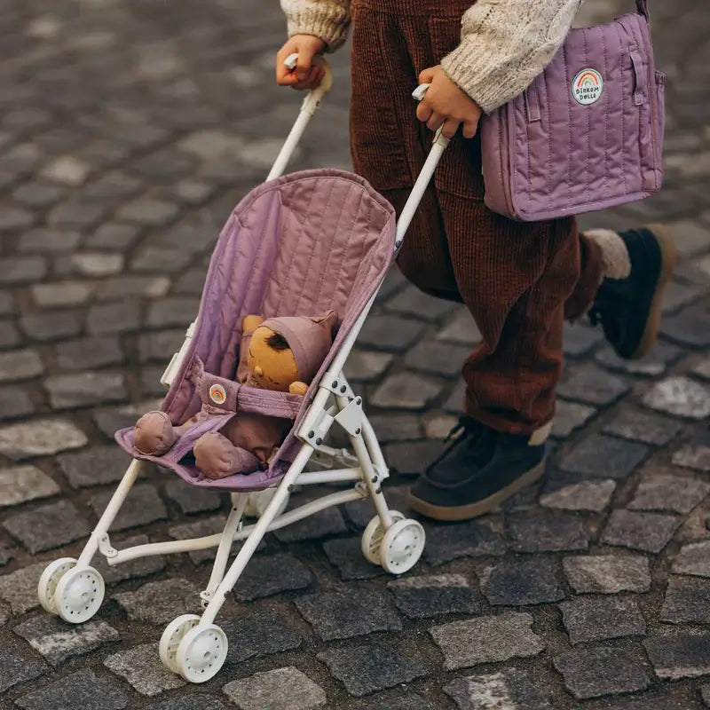 OLLIELLA DINKUM DOLL SOLLIE STROLLER LAVENDER