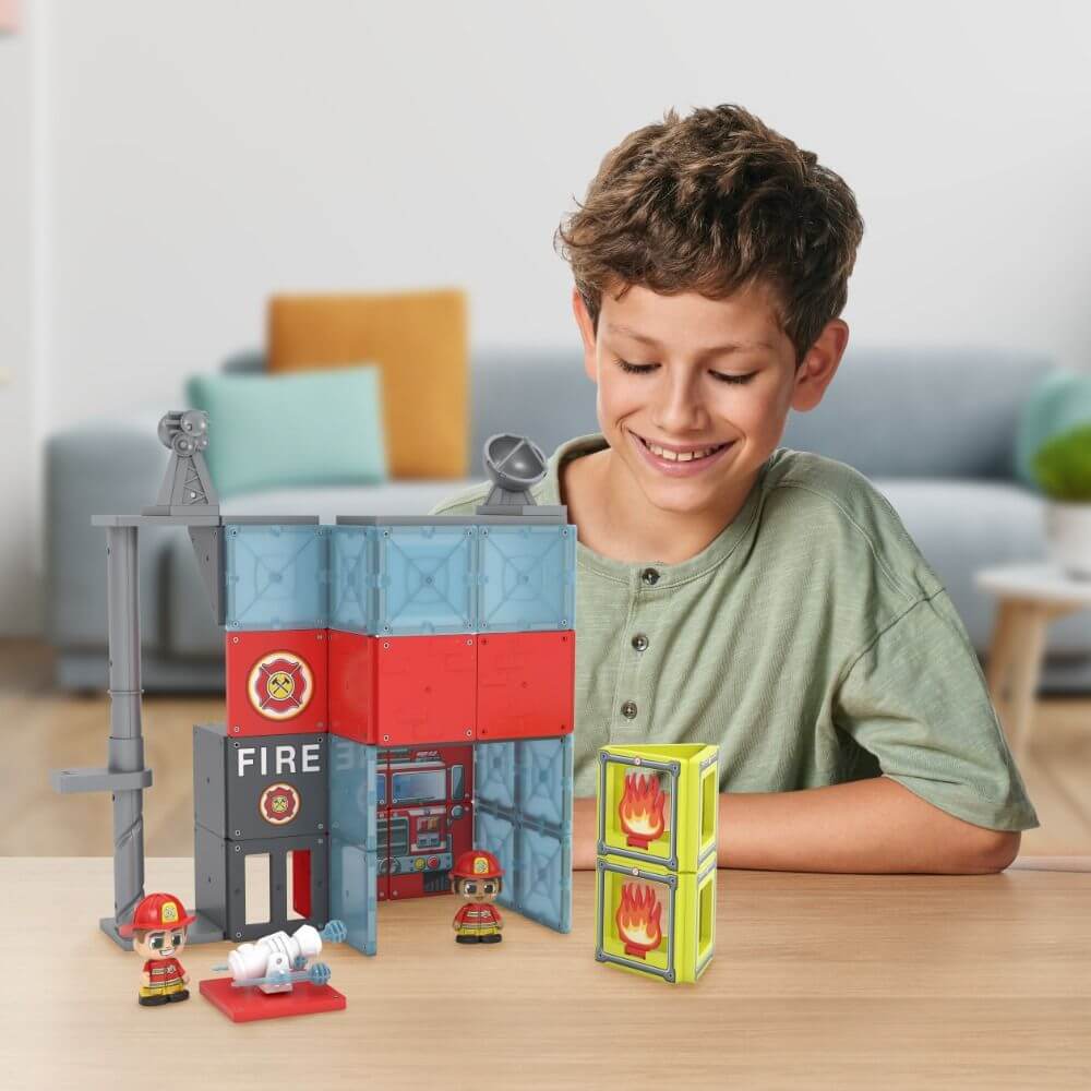FIRE STATION TILE TOWN SET