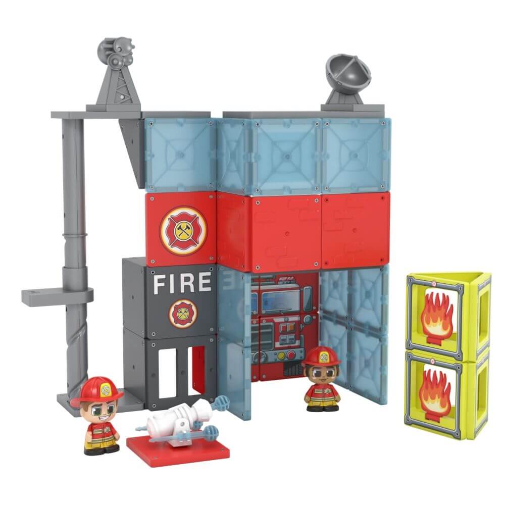 FIRE STATION TILE TOWN SET