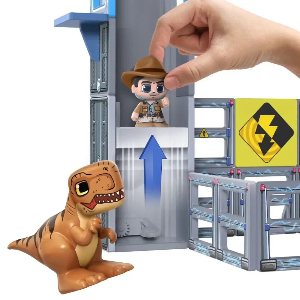 JURASSIC WORLD GATE ESCAPE TILE TOWN SET