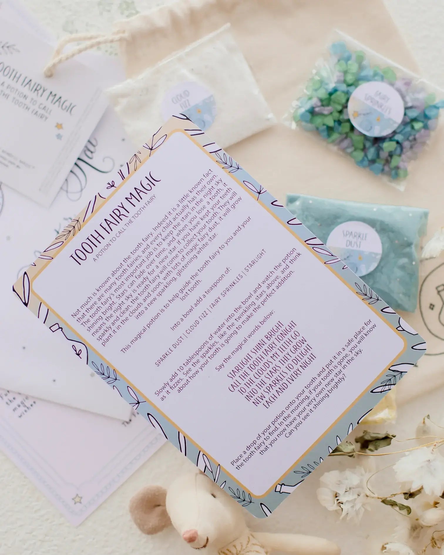 LITTLE POTION CO TOOTH FAIRY MAGIC POTION POUCH