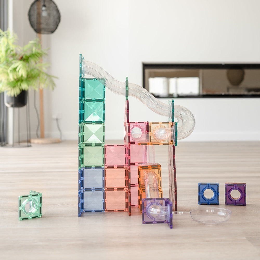 CONNETIX 80 PIECE PASTEL BALL RUN EXPANSION PACK